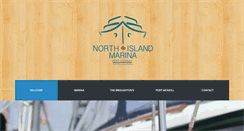 Desktop Screenshot of northislandmarina.com