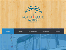 Tablet Screenshot of northislandmarina.com